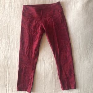 Lulu Lemon Cropped Capri Pants